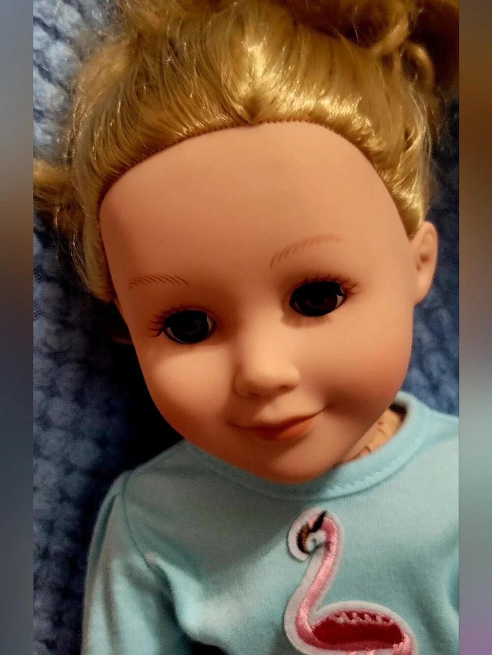 Two Children's  Dolls. Blonde Hair Dolls